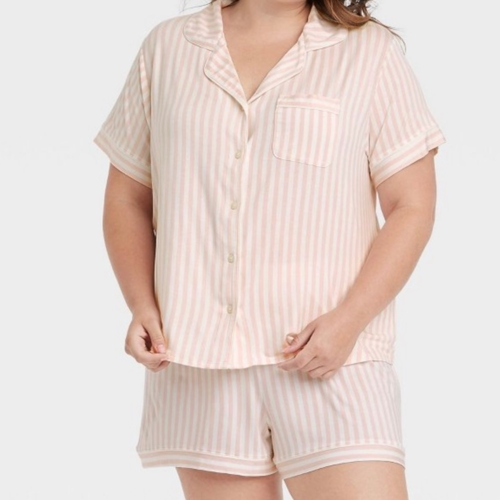 Striped Pajama Set